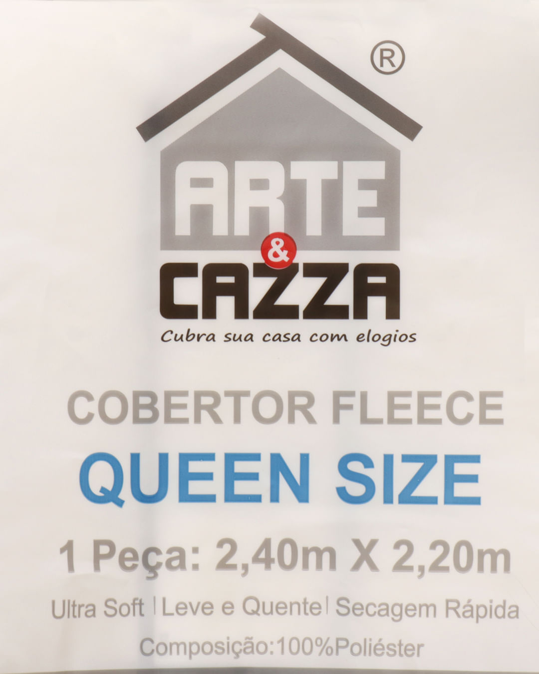 Manta-Queen-Fleece-UltraSoft--Arte---Cazza-Marrom-Medio