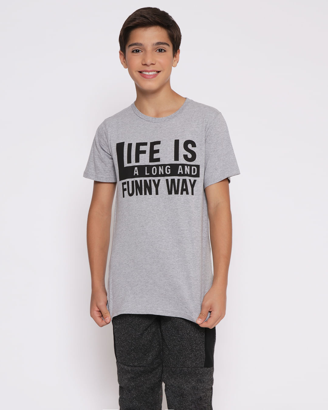 Camiseta-Juvenil-Manga-Curta-Com-Estampa-Life-Cinza