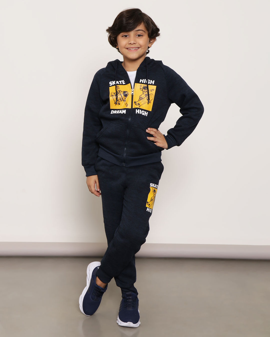 Calca-Moletom-Rajado-Infantil-Skate-High-Jogger-Marinho