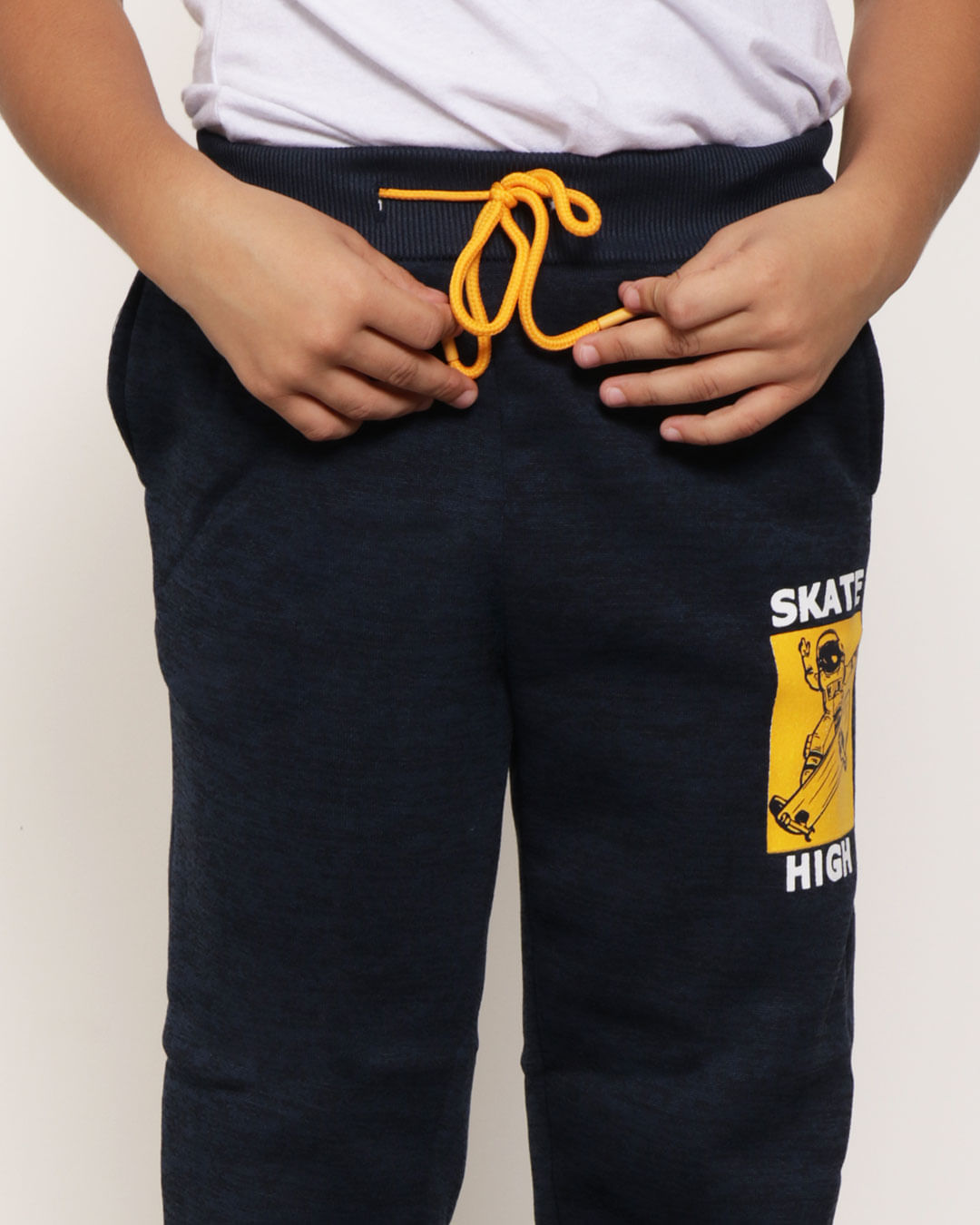 Calca-Moletom-Rajado-Infantil-Skate-High-Jogger-Marinho