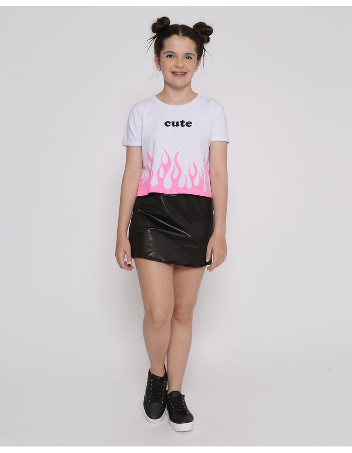 Short-Saia-Juvenil-Cirre-Preto