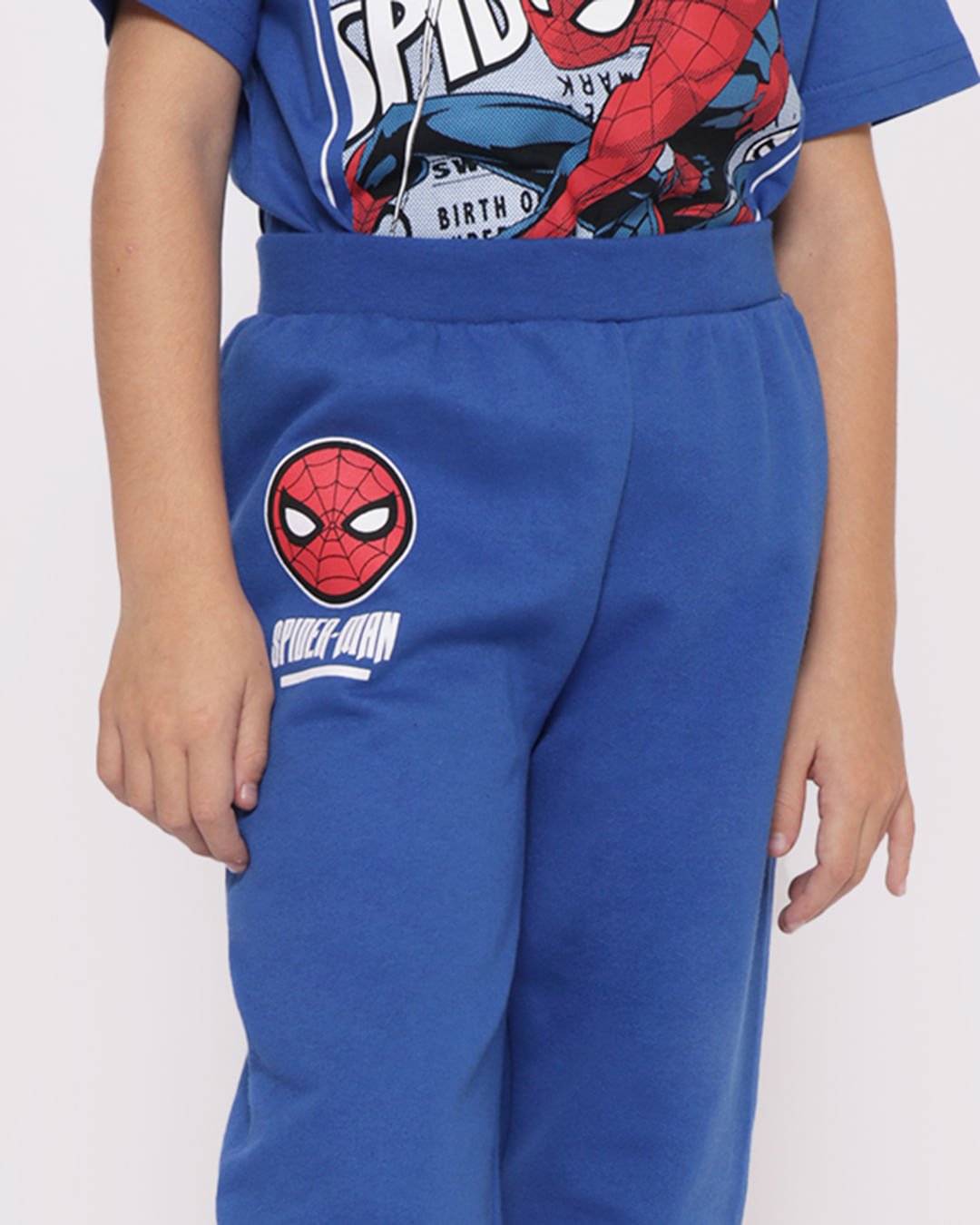 Calca-Moletom-Infantil-Jogger-Homem-Aranha-Marvel-Azul