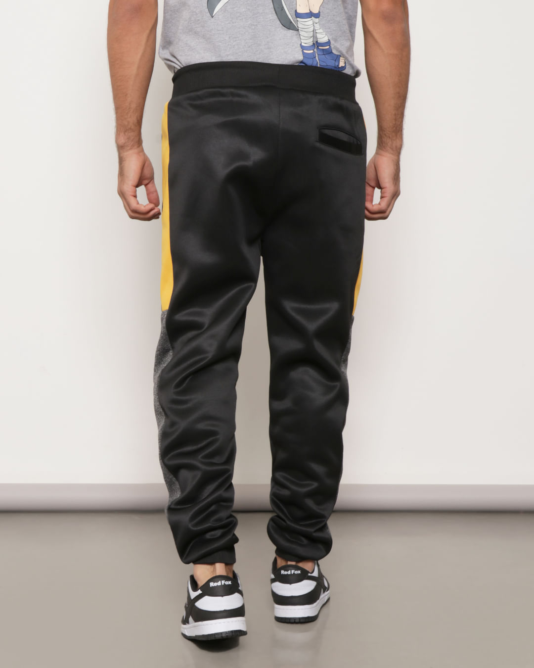 Calca-Masculina-Helanca-Jogger-Com-Recorte-Preta