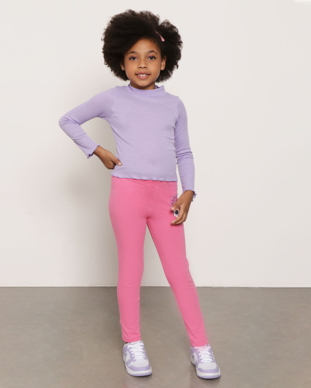 Calca-legging-infantil-LOL-Com-Estampa-Rosa