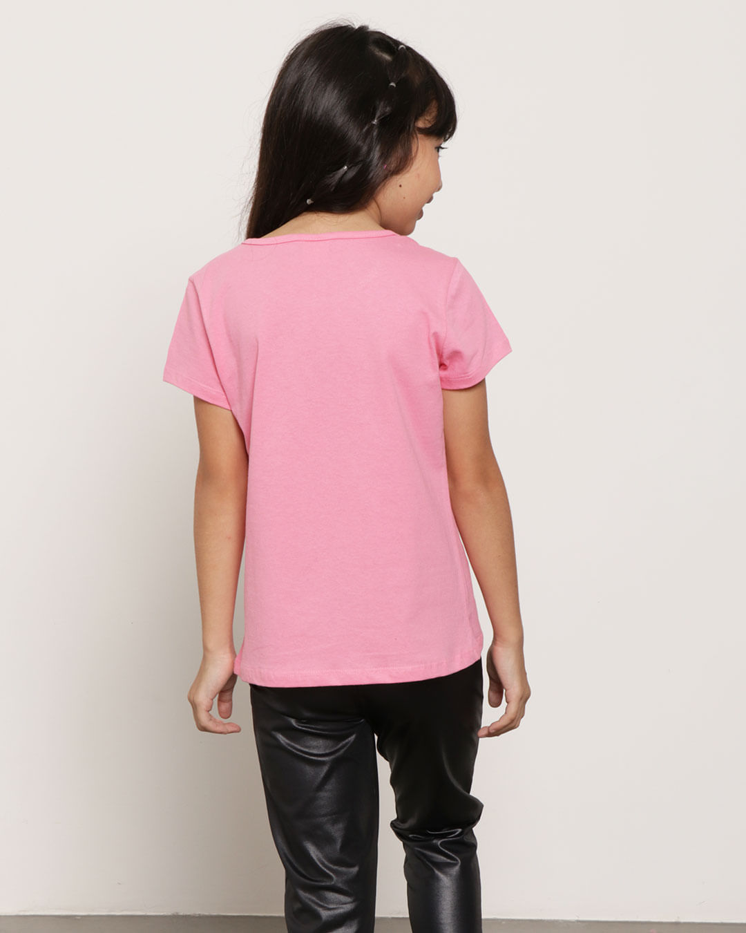 Blusa-Infantil-Com-Estampa-Manga-Curta-Rosa