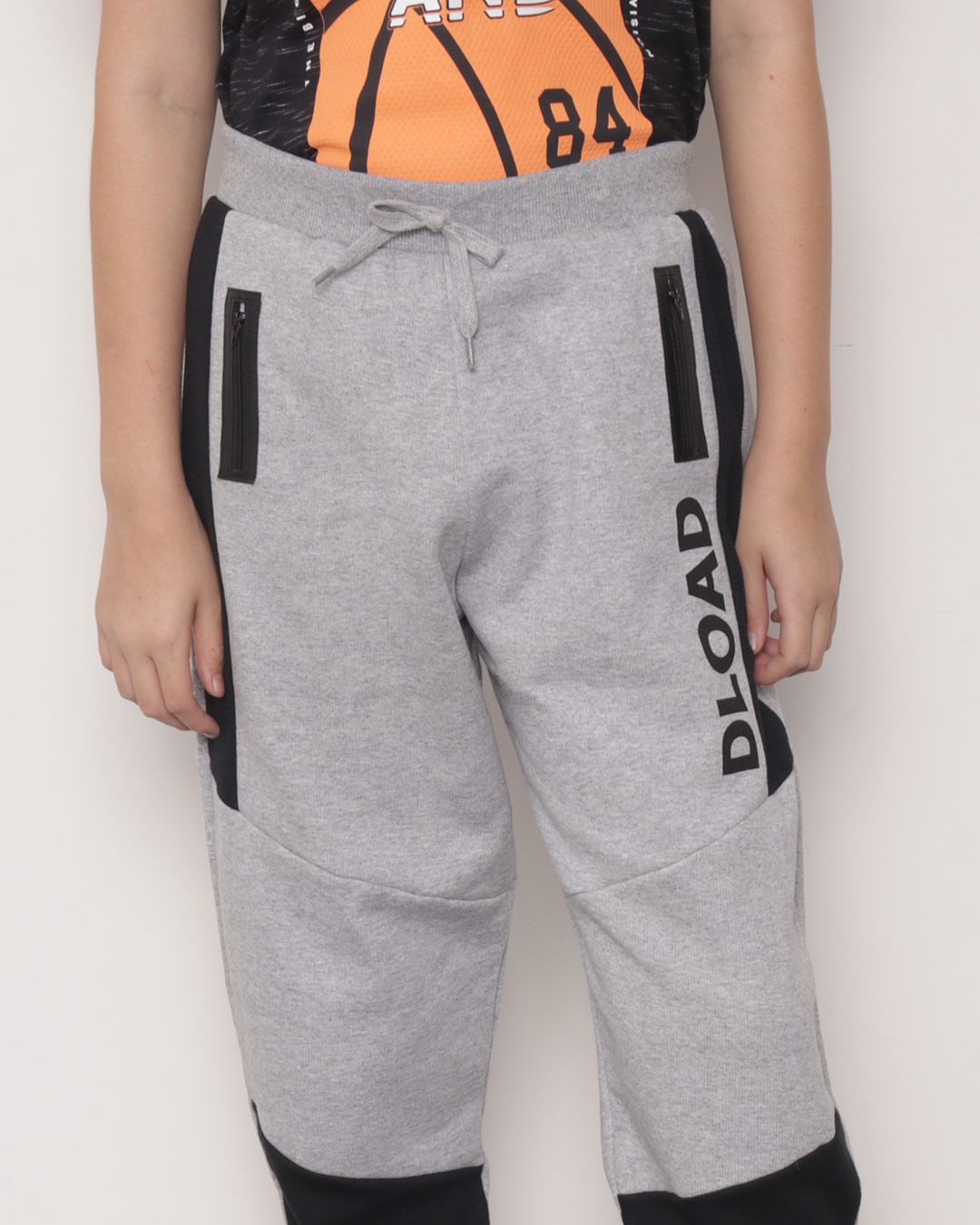 Calca-Moletom-Jogger-Juvenil-Com-Recortes-Cinza