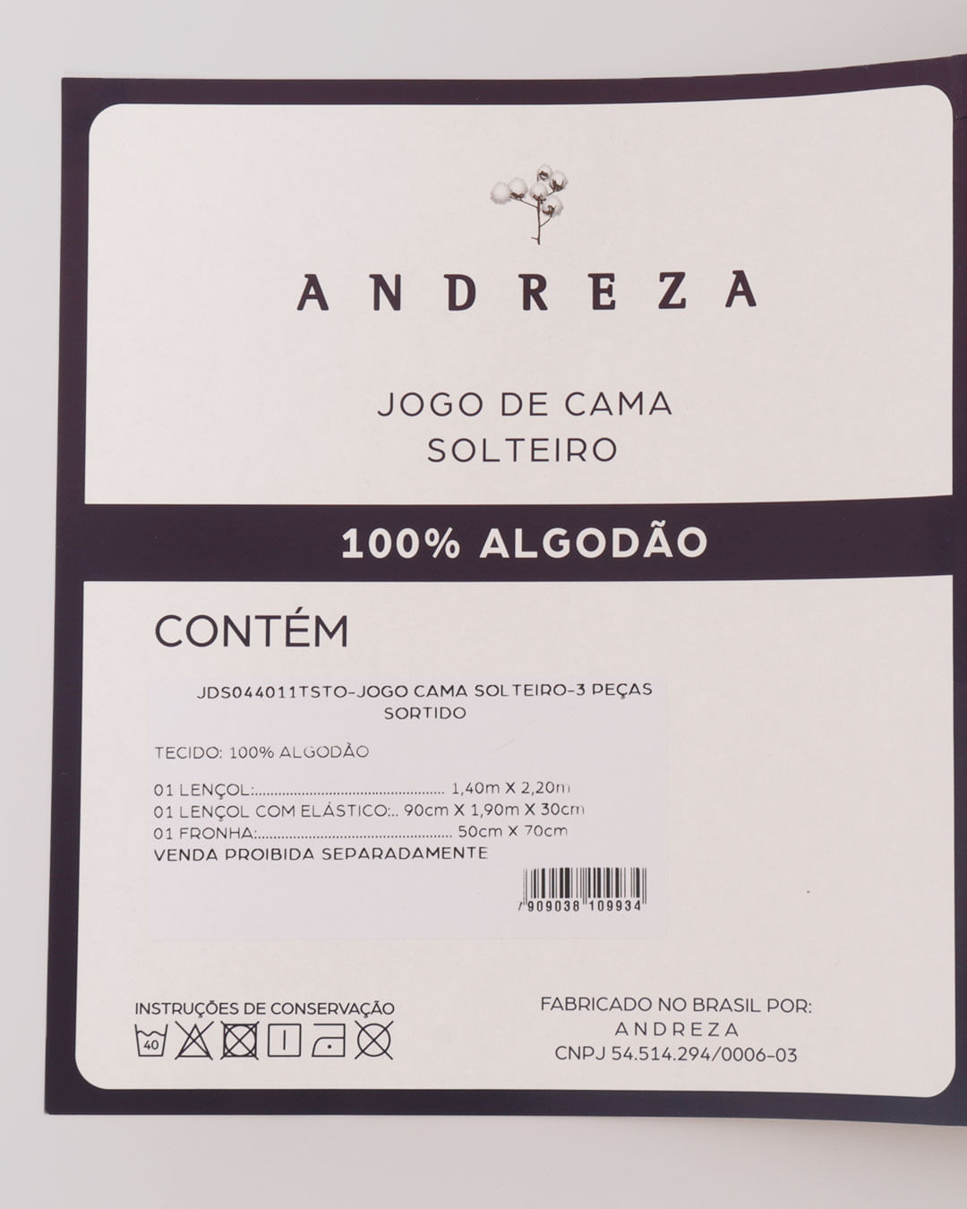 Jogo-de-Cama-Solteiro-Floral-3-Pecas-100--Algodao-Andreza-Rosa-