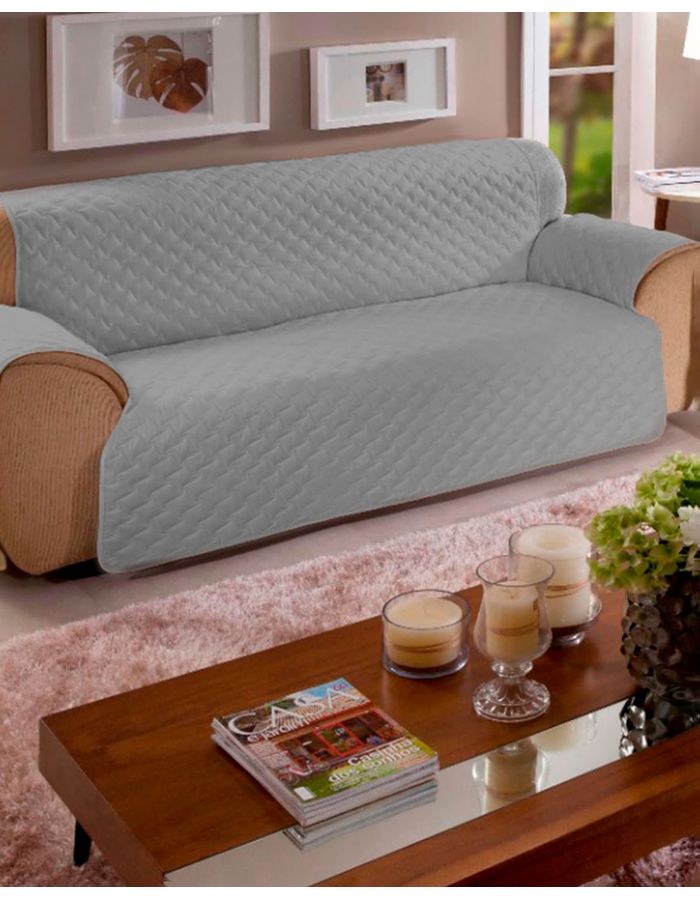 Protetor-Para-Sofa-3-Lugares-Arte-e-Cazza-Cinza