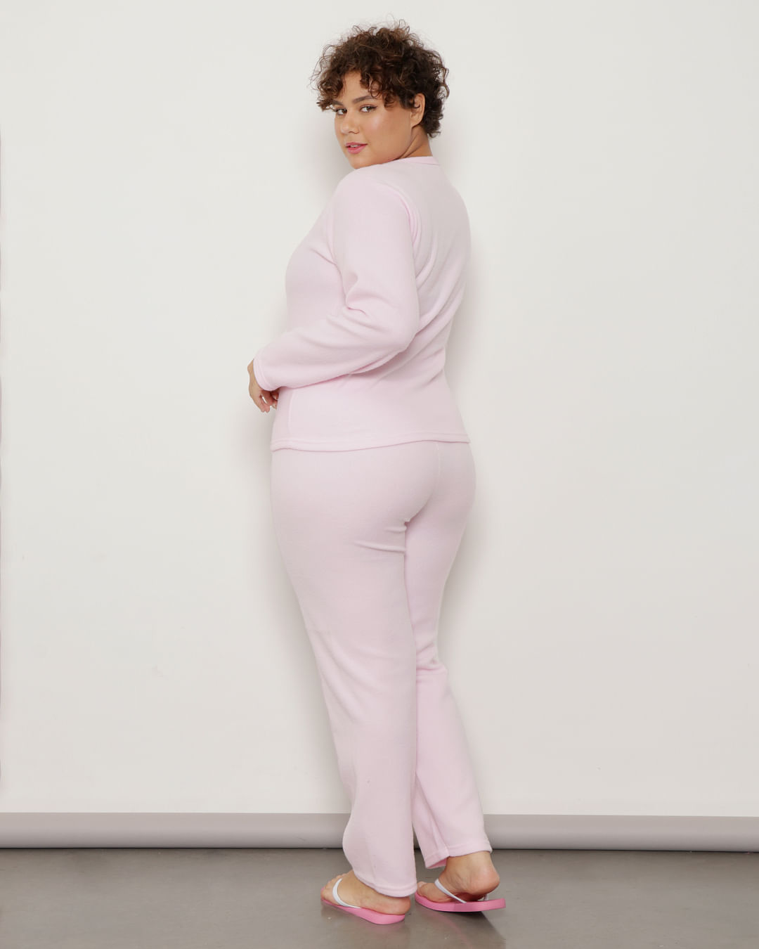 Pijama-Plus-Size-Feminino-Manga-Longa-Soft-Rosa-Claro