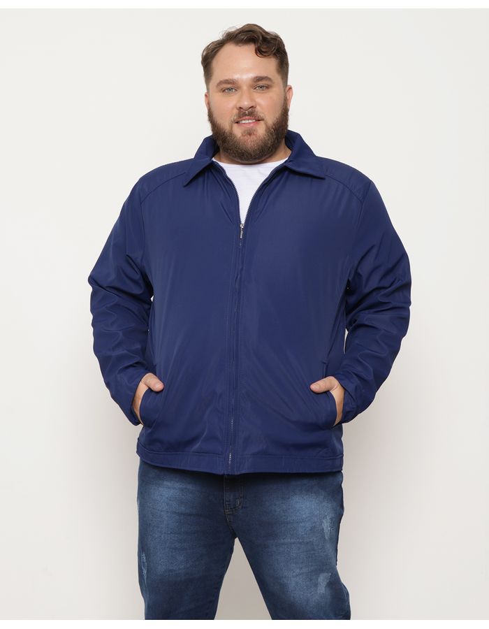 Jaqueta-Plus-Size-Masculina-Poliester-Marinho