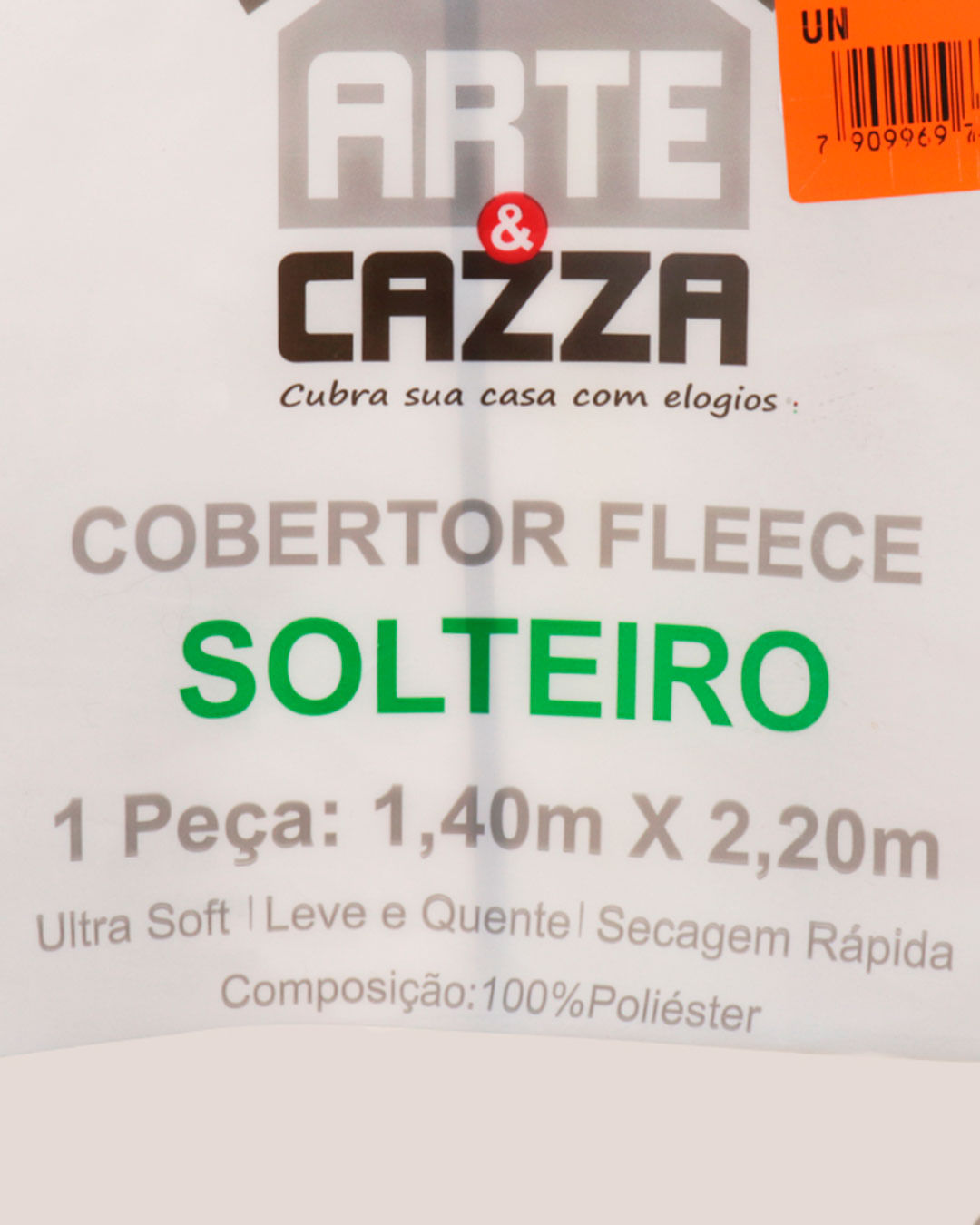 Manta-Solteiro-Fleece-UltraSoft-Arte---Cazza-Cinza