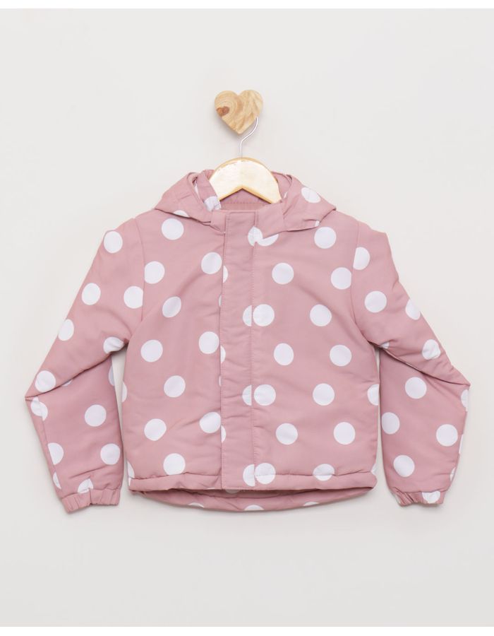 Parka-Bebe-com-Felpa-Estampa-Poa-Rose-