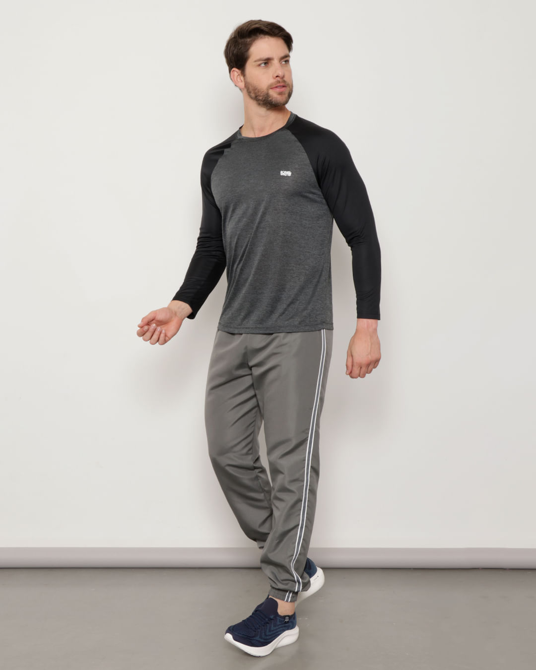 Calca-Masculina-Fitness-Jogger-Cinza