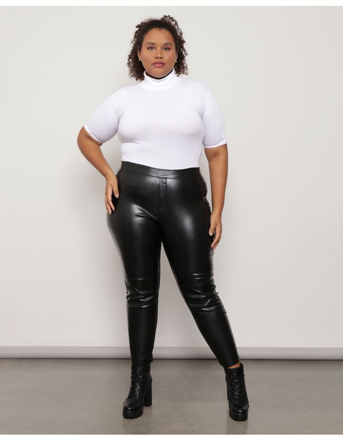 Calca-Legging-Plus-Size-Feminina-Sintetica-Preta