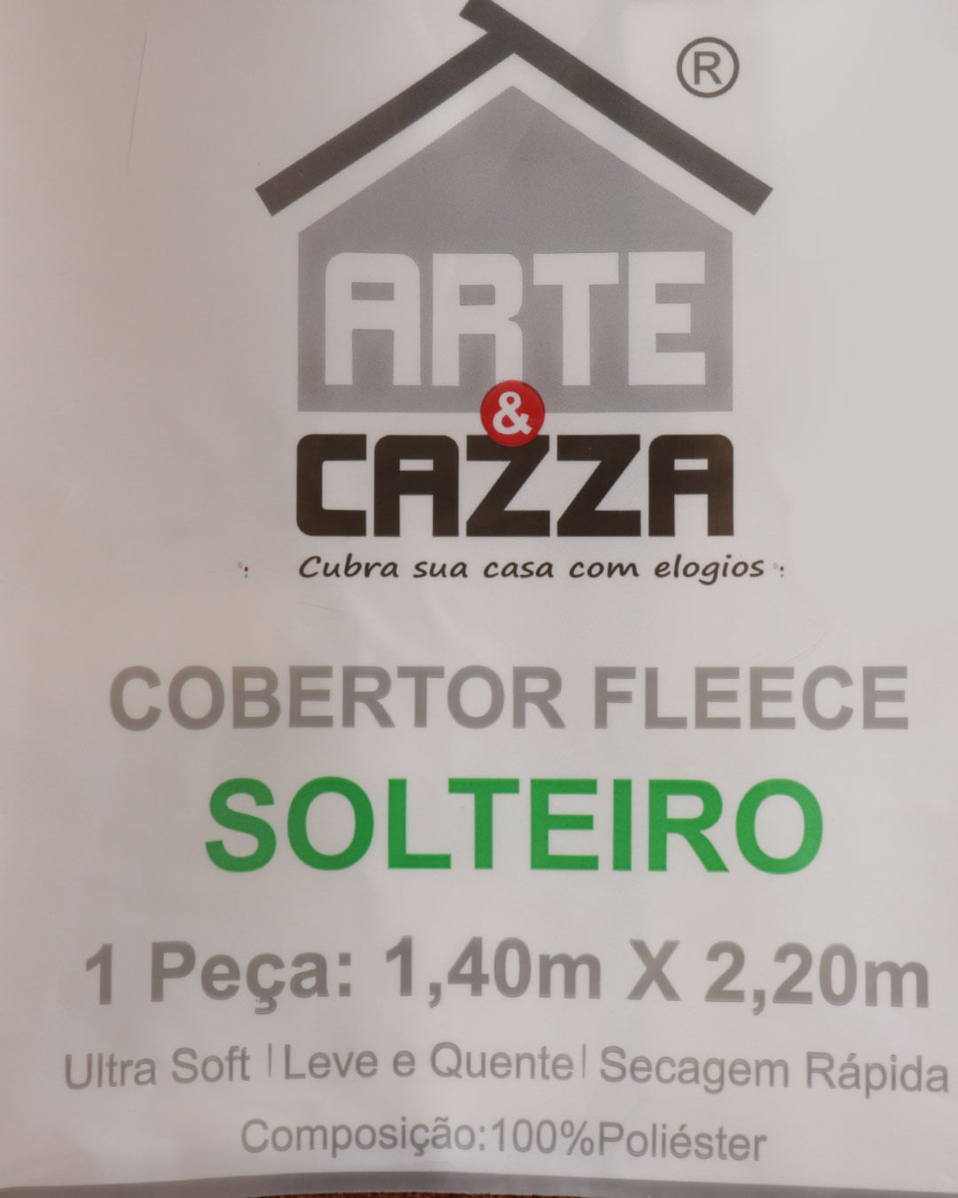 Manta-Solteiro-Fleece-UltraSoft-Arte---Cazza-Marrom-Medio