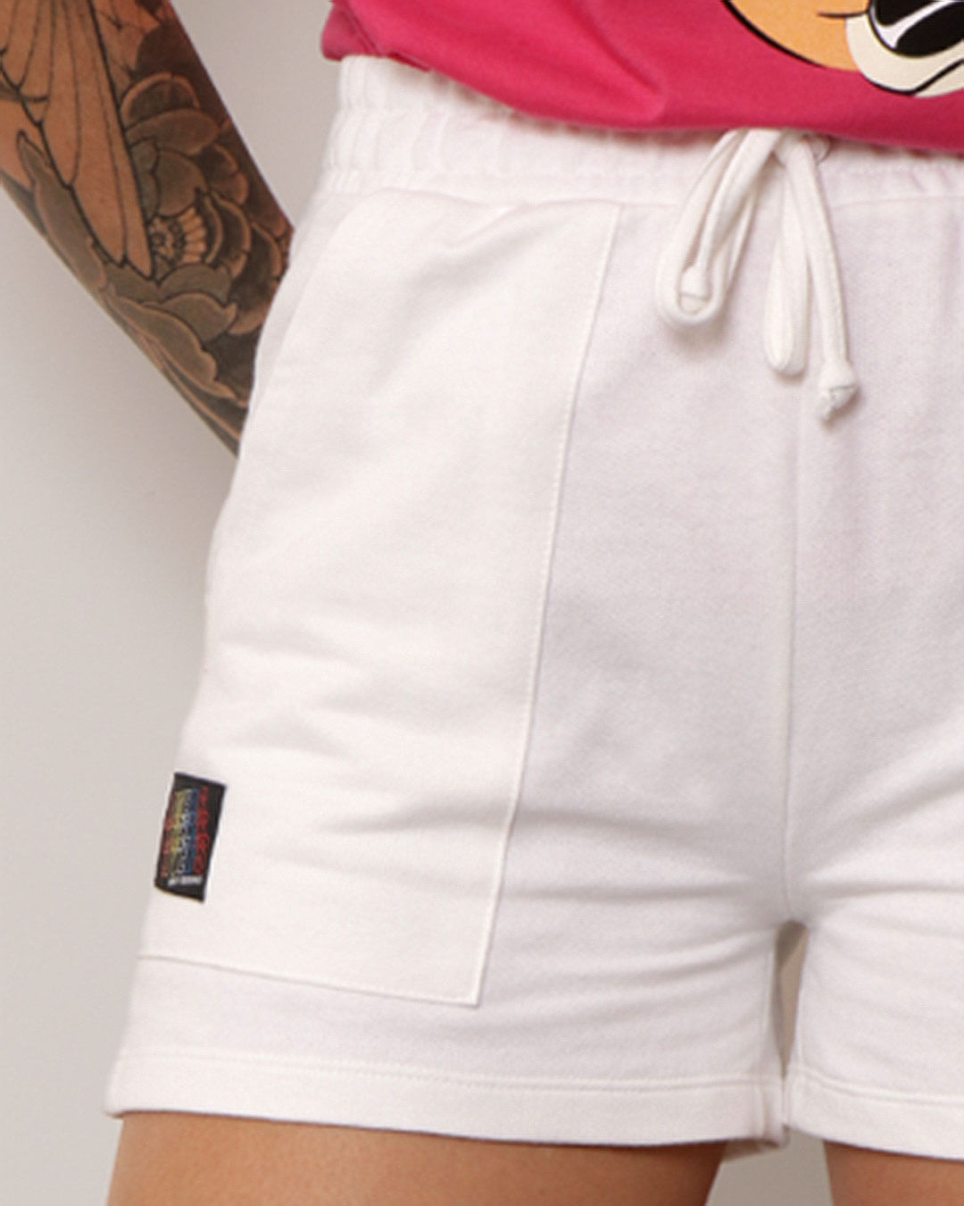 Short-Feminino-Moletinho-Pride-Branco