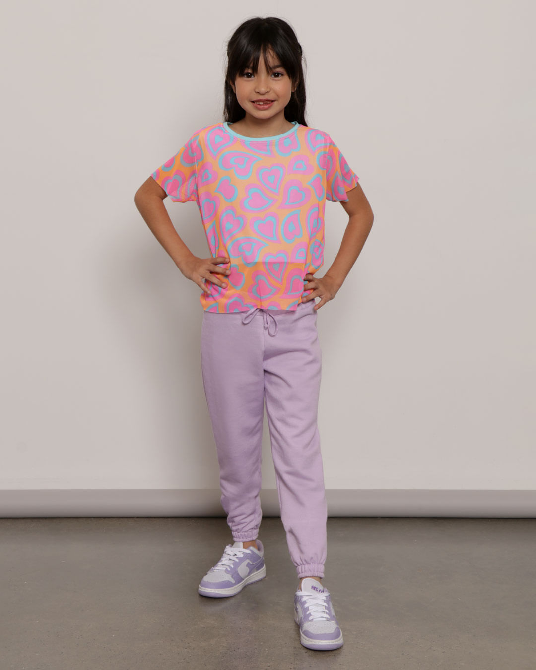 Blusa-Infantil-Sobreposicao-Tule-Estampa-Coracoes-Rosa