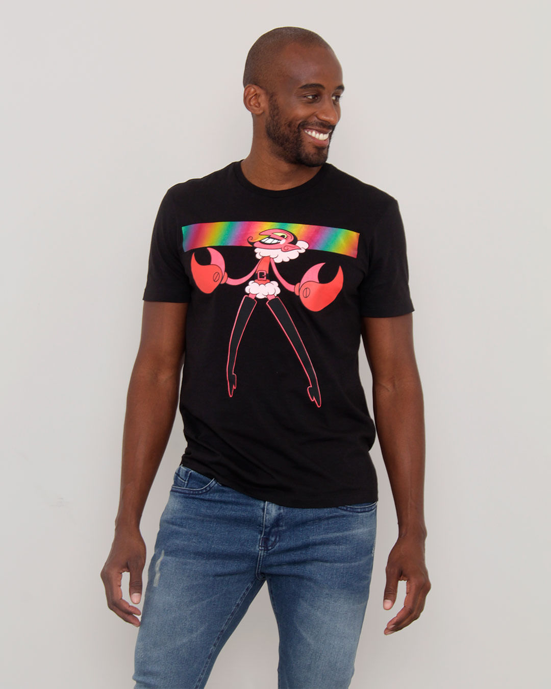 Camiseta-Masculina-Fabuloso-Cartoon-Network-Pride-Preta