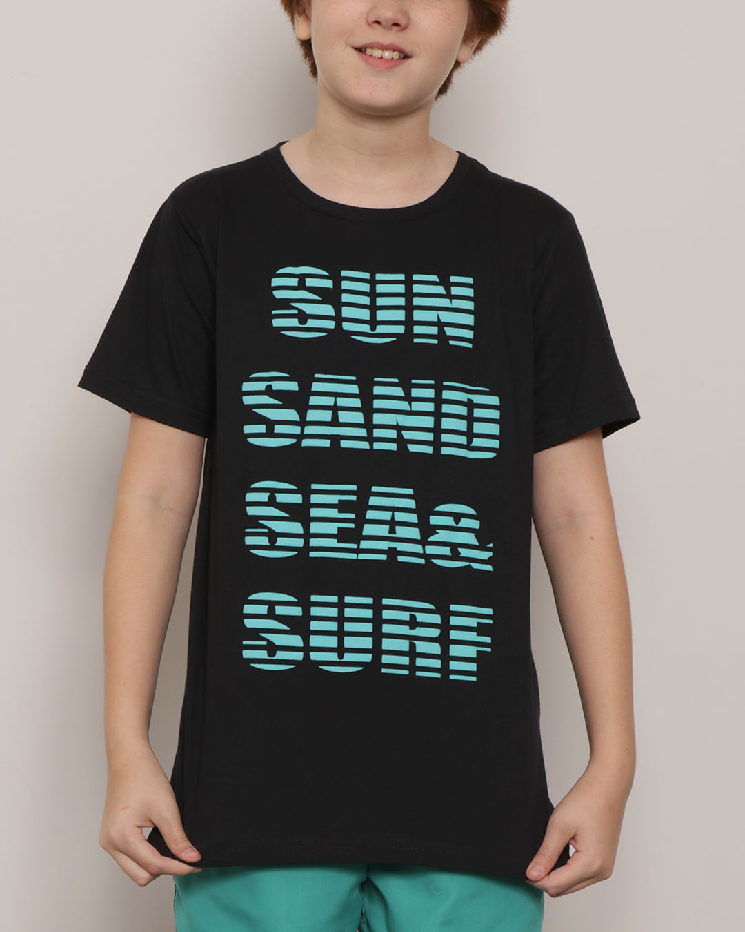 Camiseta-Juvenil-Estampa-Surf-Manga-Curta-Preta