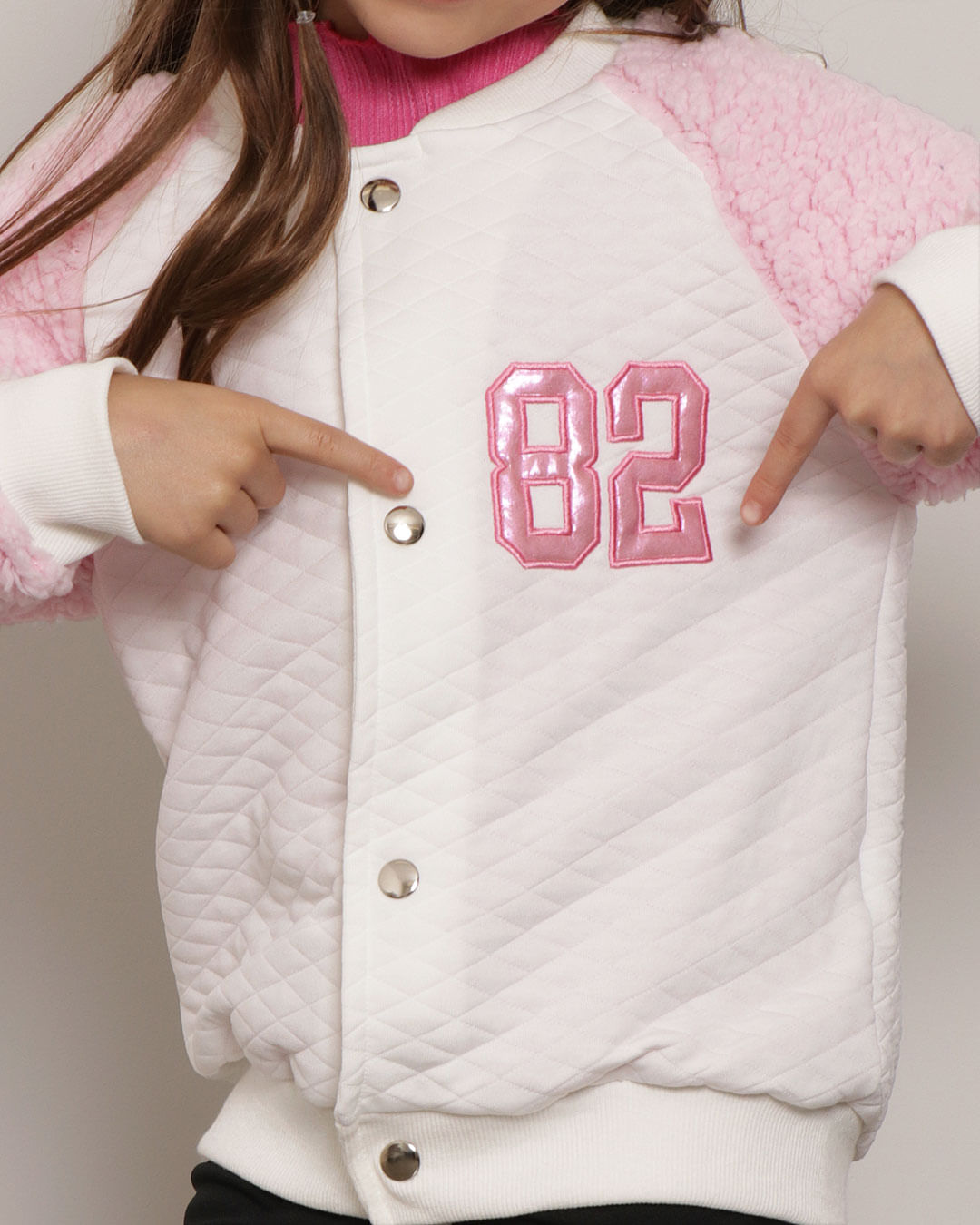 Jaqueta-Infantil-Bomber-Matelasse-Manga-Sherpa-Off-White