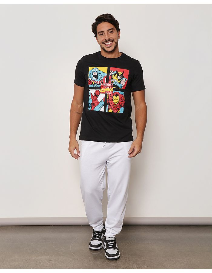 Calca-Moletom-Masculina-Jogger-Branca