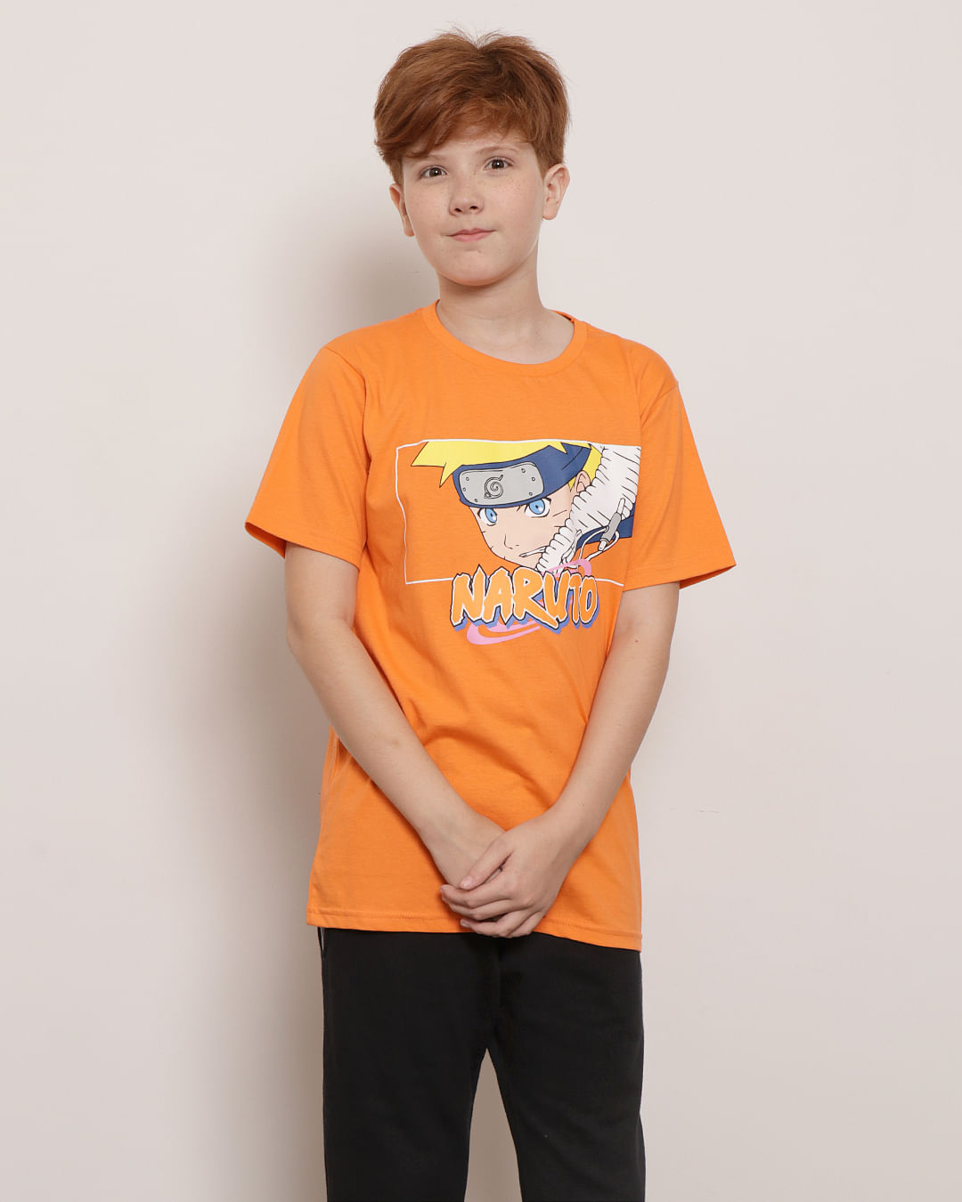 Camiseta-Juvenil-Estampa-Naruto-Laranja-