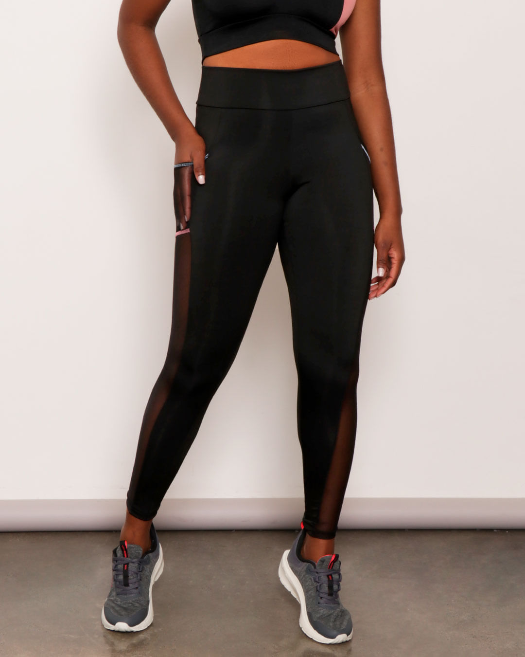 Calca-Legging-Feminina-Fitness-Fitter-Preta