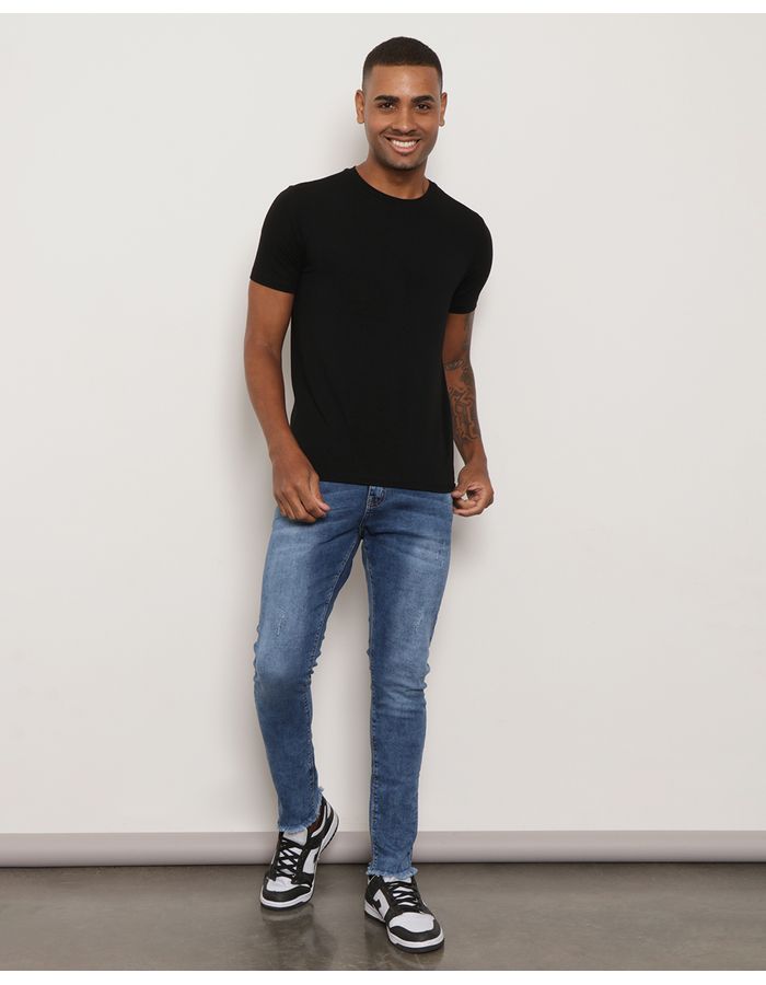 Calca-Jeans-Masculina-Estonada-Com-Puidos-Azul