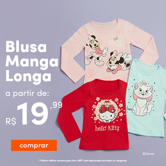 Infantil - Meninas - Blusas e Regatas - 01