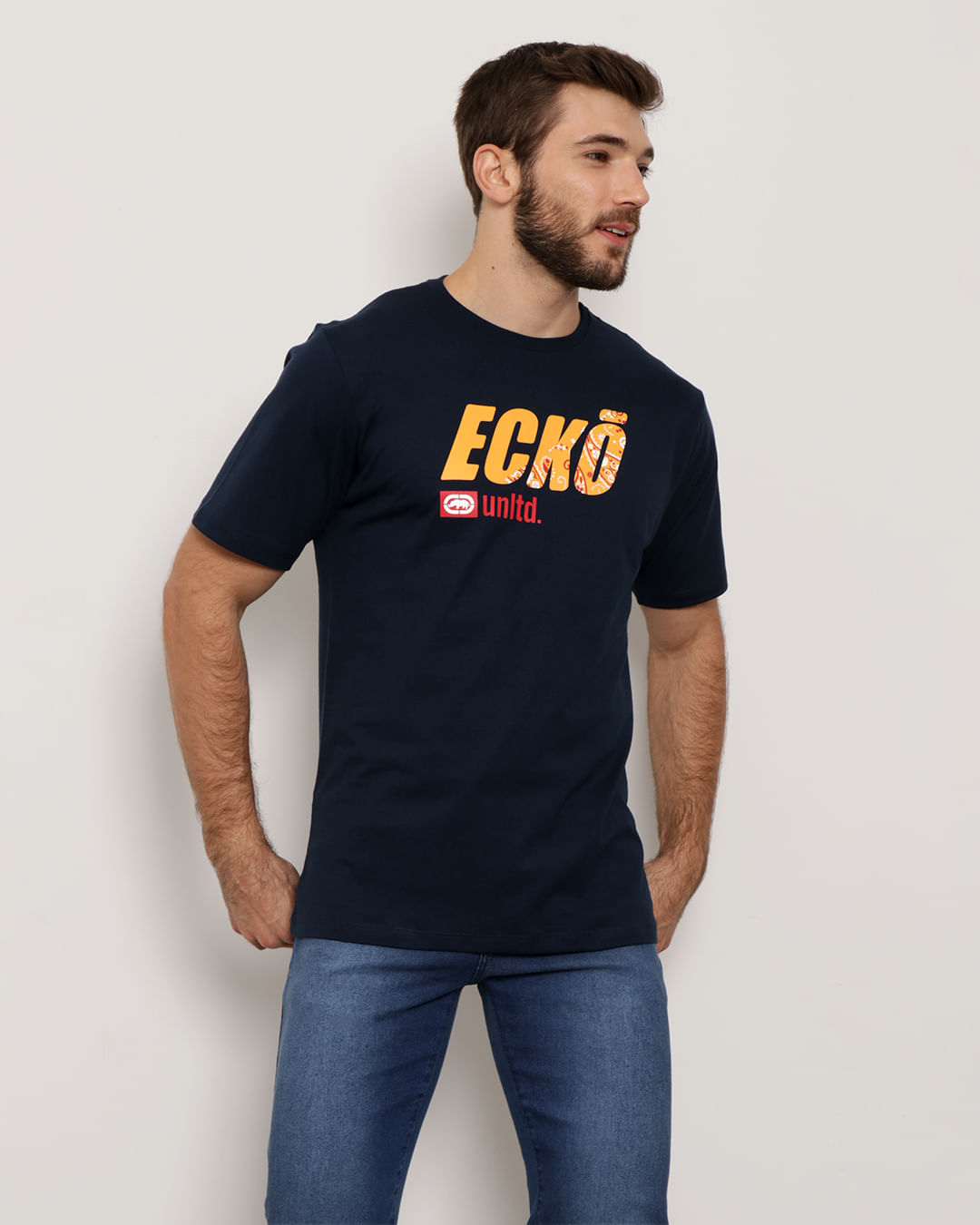 Camiseta-Masculina-Ecko-unlimited-Estampa-Marinho