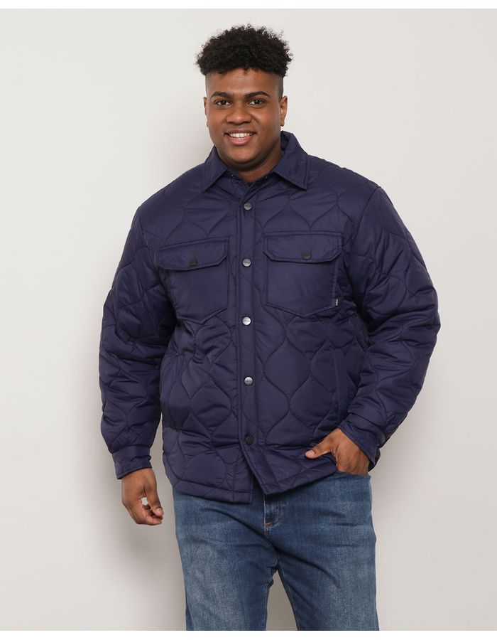 Jaqueta-Plus-Size-Masculina-Matelasse-Marinho