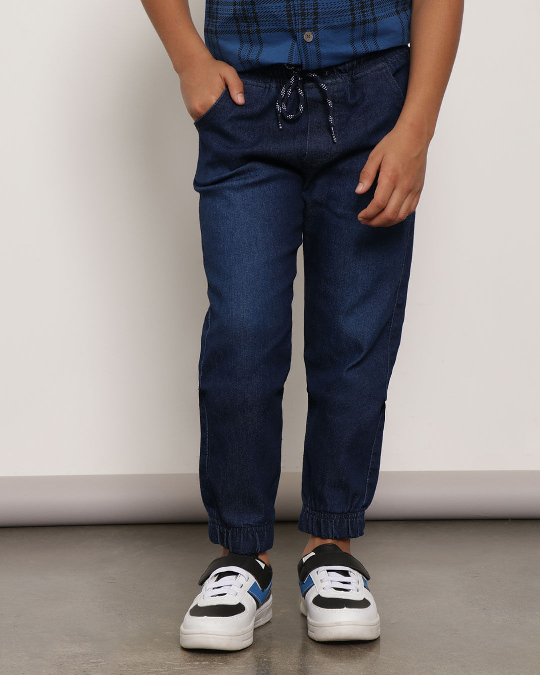 Calca-Jeans-Infantil-Jogger-Azul