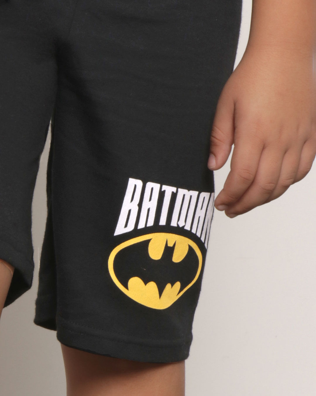 Bermuda-DC-Batman--Moletinho-Infantil-Preta-