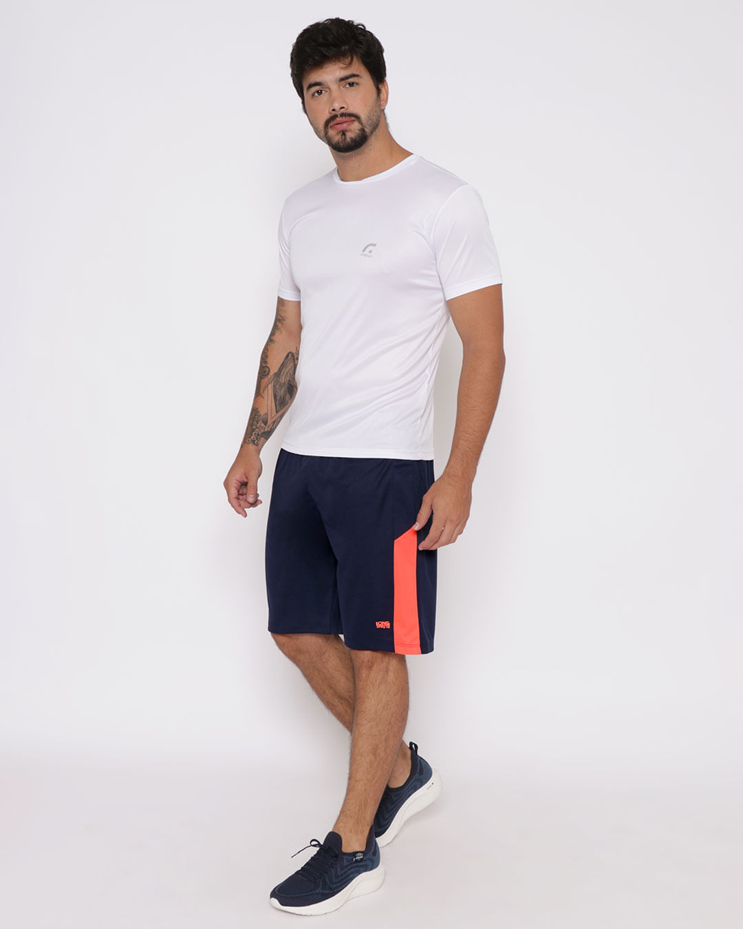 Bermuda-Masculina-Fitness-Com-Recorte-Neon-Marinho