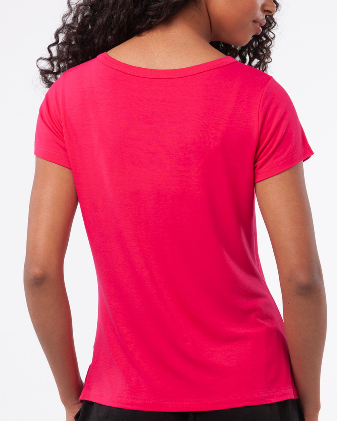 Camiseta-Feminina-Vazada-Basica-Rosa