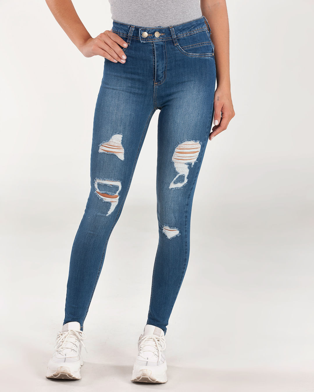 Calca-Jeans-Feminina-Destroyed-Azul-Escuro