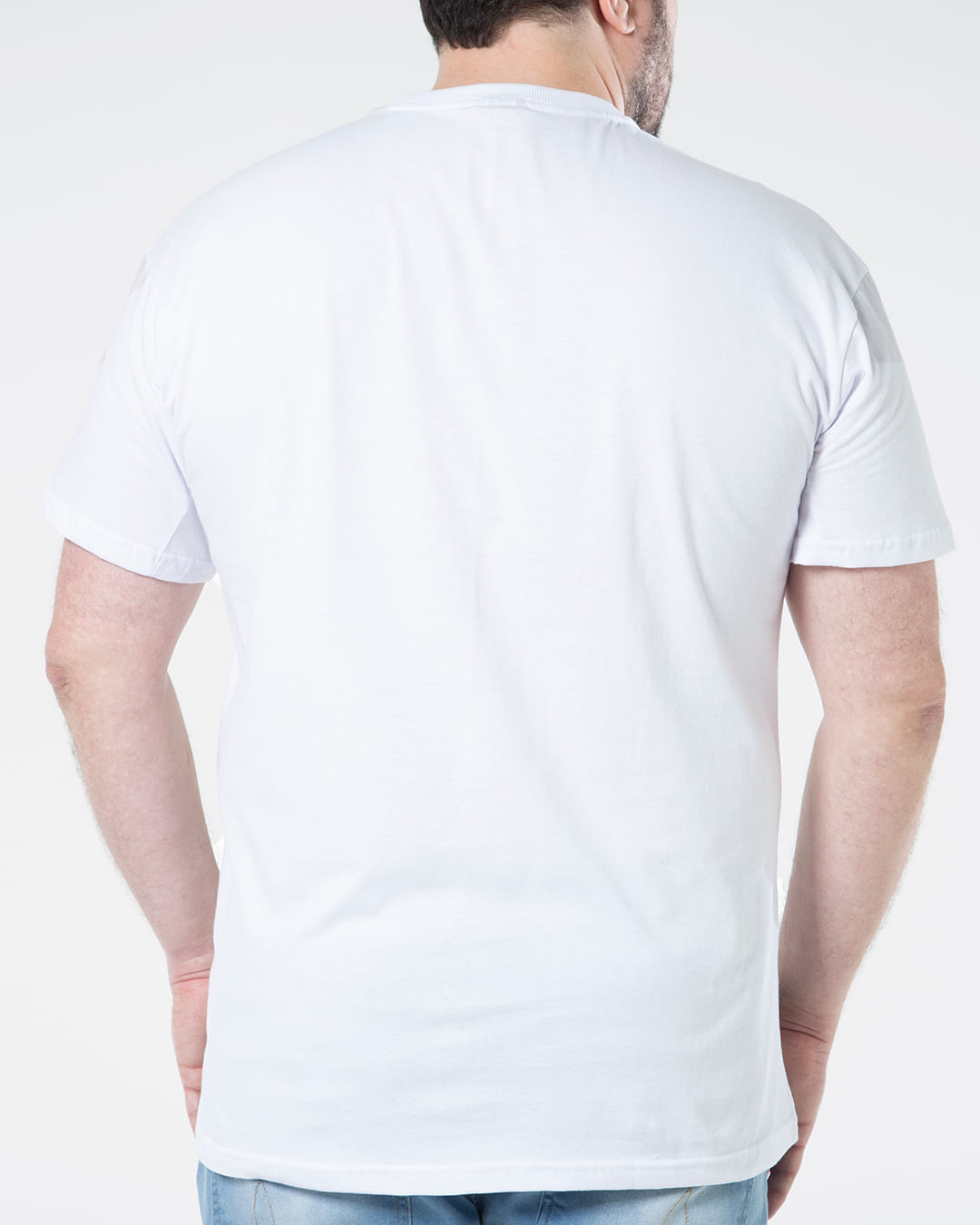 Camiseta-Masculina-Plus-Size-Manga-Curta-Ecko-Branca