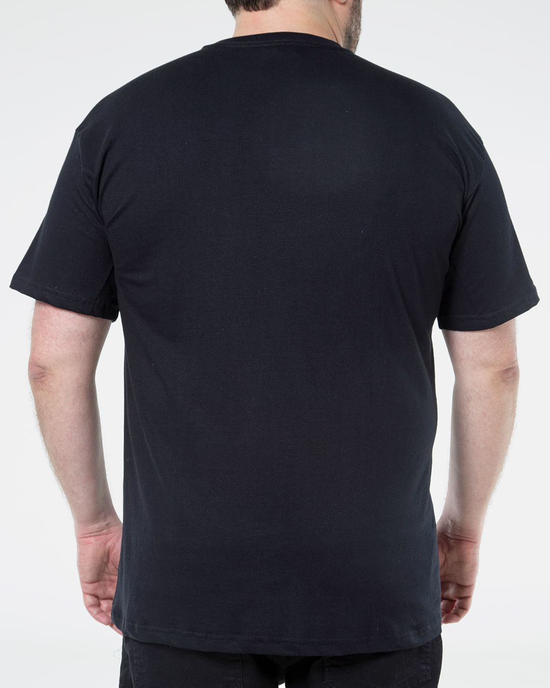 Camiseta-Masculina-Plus-Size-Logo-Camuflado-Ecko-Preta