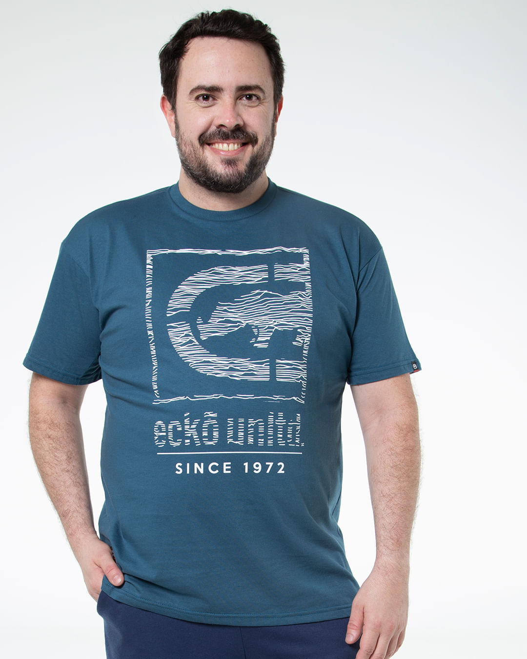 Camiseta-Masculina-Plus-Size-Estampada-Ecko-Azul-Escuro